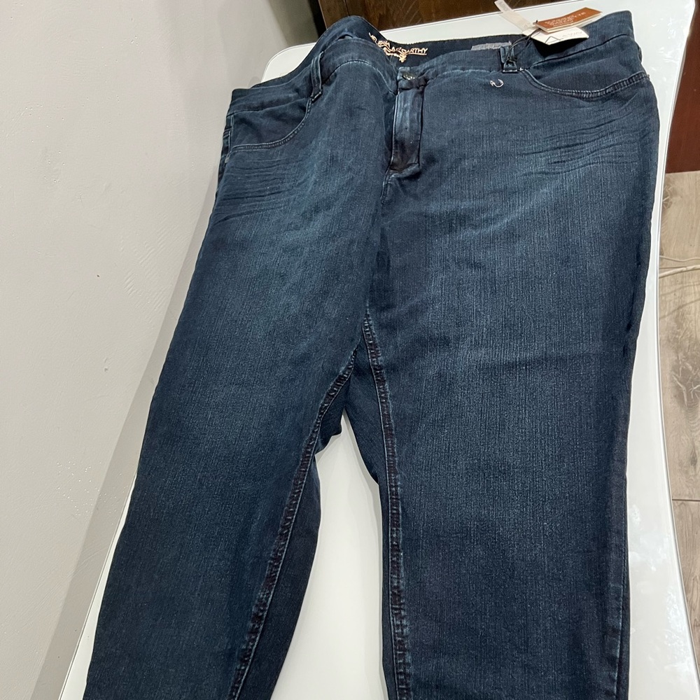 Melissa McCarthy Seven7 jeans
slimming silhouette system pencil size
28 NWT‎
